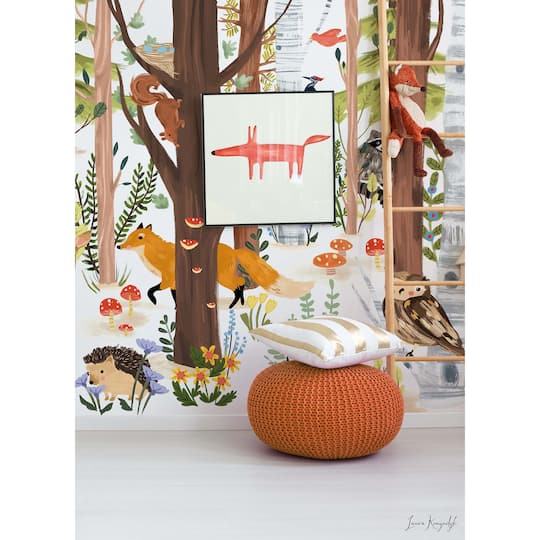 RoomMates Forest Animal Hide & Seek Peel & Stick Wall Mural